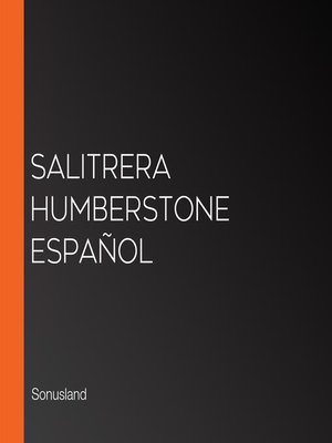 cover image of Salitrera Humberstone Español